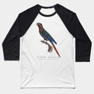 La Perruche Ara, a gorge variee Parakeet - Jacques Barraband 19th century Illustration Baseball T-Shirt